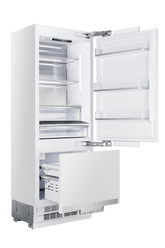 30” Built-In Refrigerator and Freezer with Ice-Maker and Water Dispenser - Panel Ready