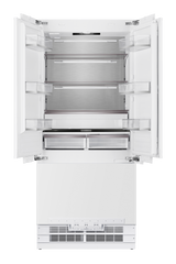 36” French Door Built-In Refrigerator with Freezer, Ice-Maker and Water Dispenser - Panel Ready