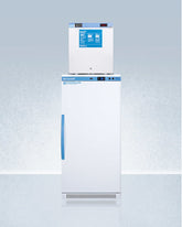 Accucold 24" Wide All-Refrigerator/ All-Freezer Combination White