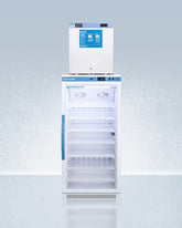 Accucold 24" Wide All-Refrigerator & All-Freezer Combination White