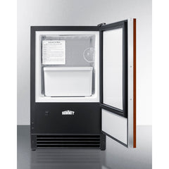 15" 15 lb. Drain-Free Built-In Icemaker (Panel Not Included)