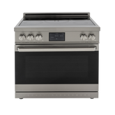 36″ Professional Induction Range – Stainless Steel