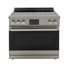36″ Professional Induction Range – Stainless Steel