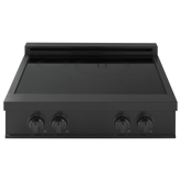 30″ Induction Cooktop – Black Stainless