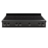 48″ Induction Cooktop – Black Stainless