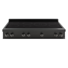 48″ Induction Cooktop – Black Stainless