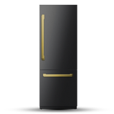 30" Built-In Refrigerator and Freezer With Ice-Maker and Water Dispenser – ORION Edition