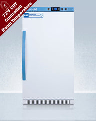 Accucold 2.83 Cu.Ft. Upright Controlled Room Temperature Cabinet, ADA Height