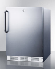 Accucold 24" Wide Built-In All-Freezer in Stainless Steel