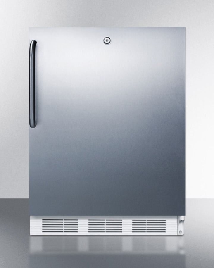 Accucold 24" Wide Built-In All-Freezer in Stainless Steel