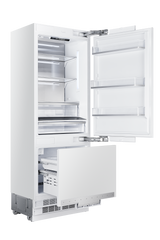 30” Built-In Refrigerator and Freezer with Ice-Maker and Water Dispenser - Panel Ready