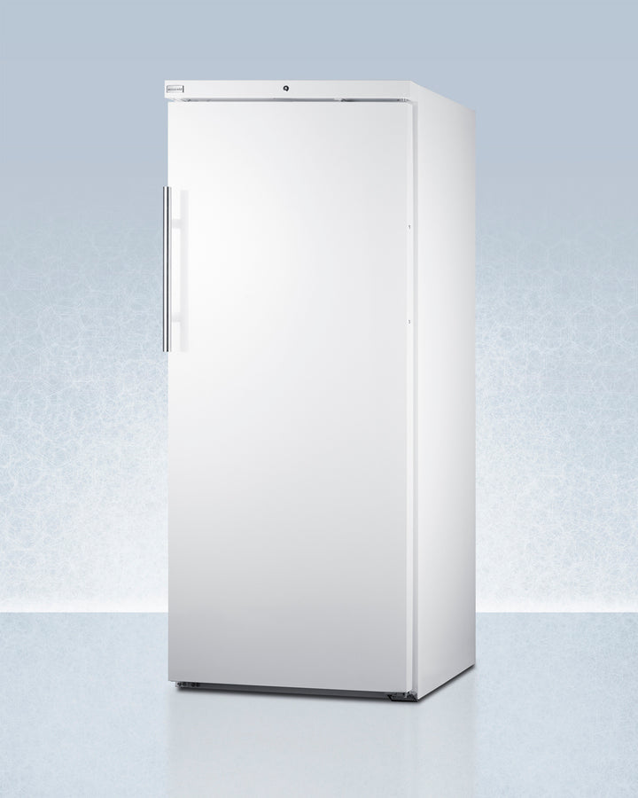 Accucold 18 cu.ft. Upright Manual Defrost All-Freezer with lock, CARB Compliant