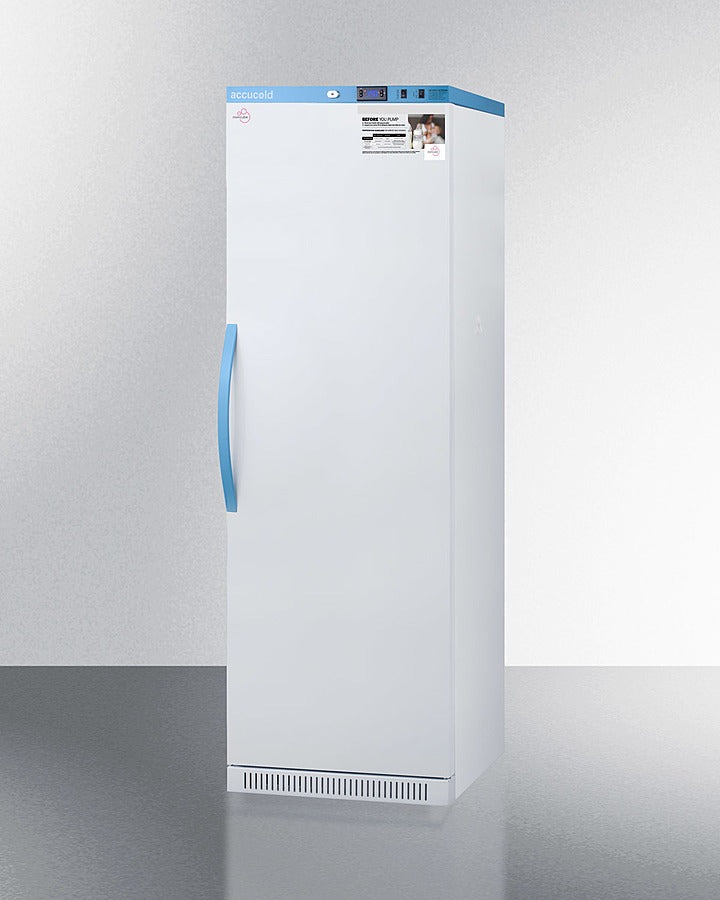 Accucold 15 cu.ft. Led Display Breast Milk Refrigerator with Power Loss Alarm, CARB Compliant