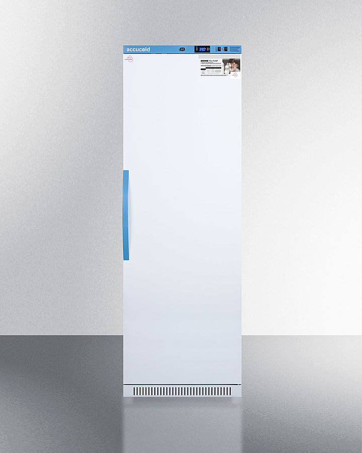 Accucold 15 cu.ft. Led Display Breast Milk Refrigerator with Power Loss Alarm, CARB Compliant