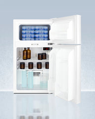 Accucold 19" Wide General Purpose Refrigerator-Freezer, NIST calibrated alarm/thermometer