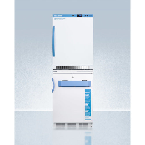 Accucold 24" Wide All-Refrigerator/All-Freezer Combination
