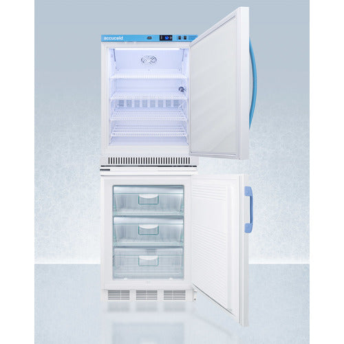 Accucold 24" Wide All-Refrigerator/All-Freezer Combination