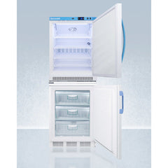 Accucold 24" Wide All-Refrigerator/All-Freezer Combination
