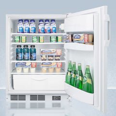 Accucold 24" Wide Built-In All-Refrigerator