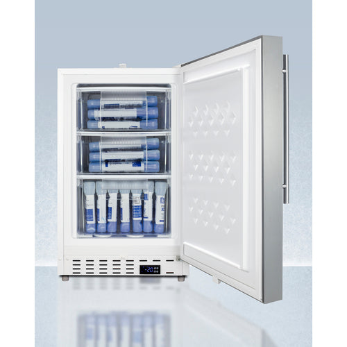 Accucold 20" Wide Built-In Healthcare All-Freezer