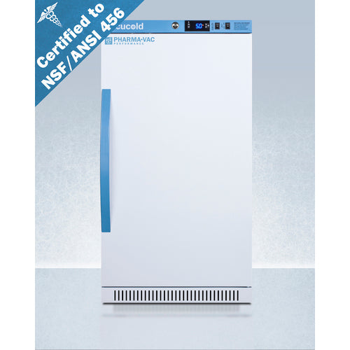 Accucold 2.83 Cu.Ft. ADA Height Vaccine Refrigerator