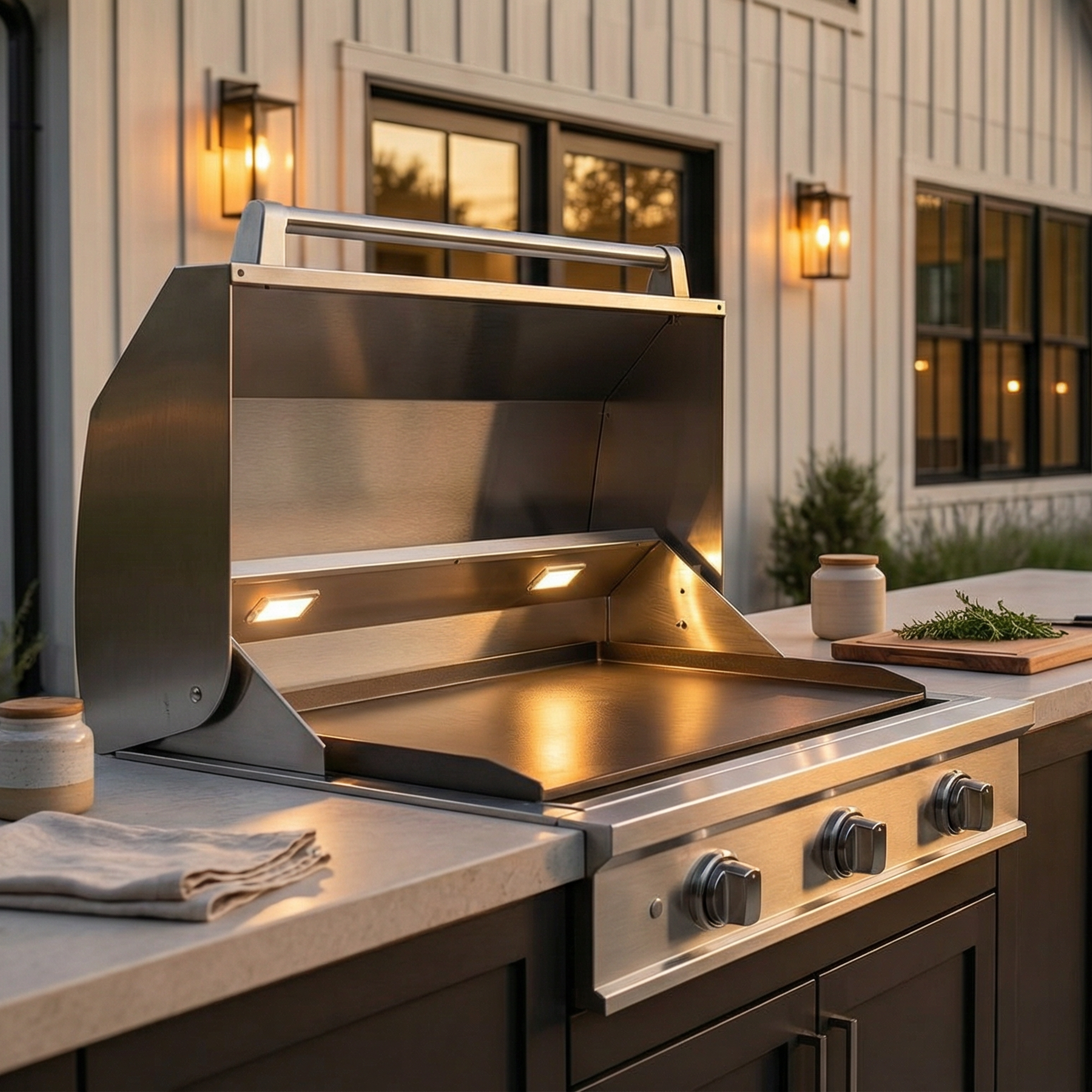 36" Outdoor Built-In Induction Griddle