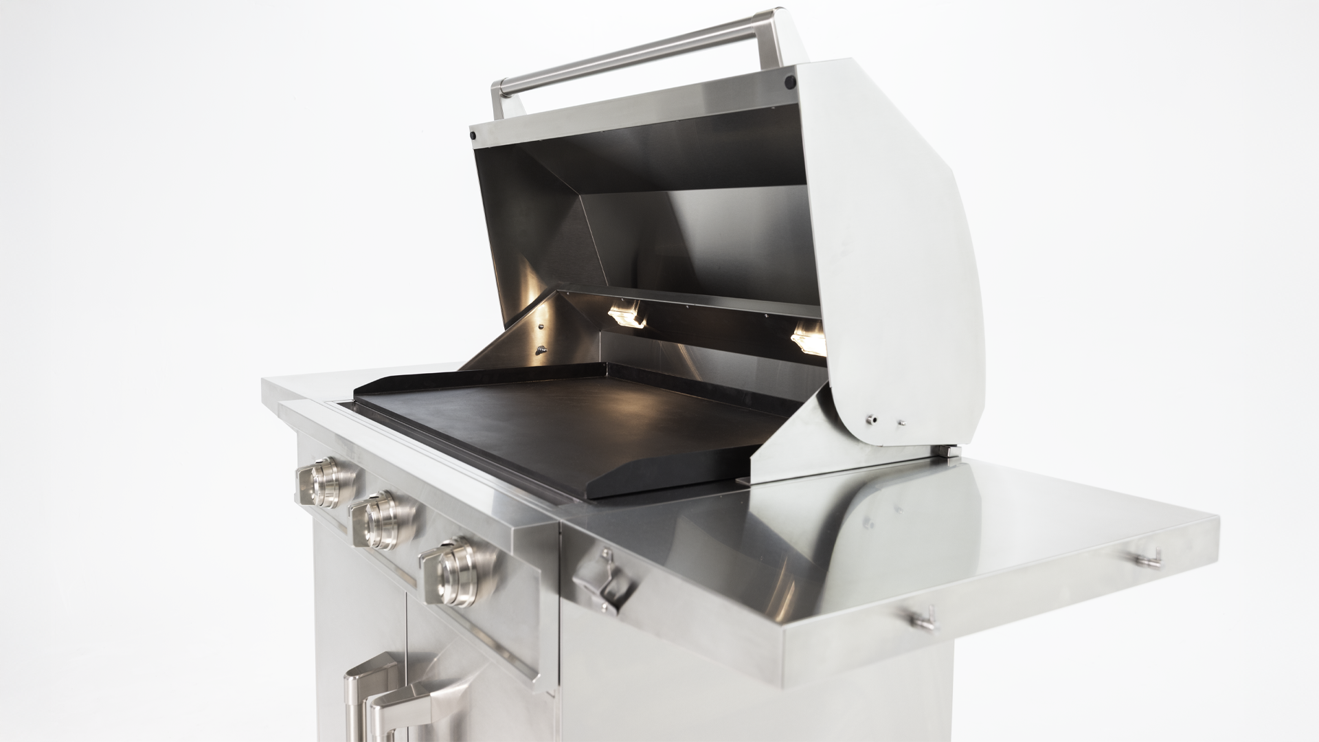 36" Outdoor Built-In Induction Griddle with Cart