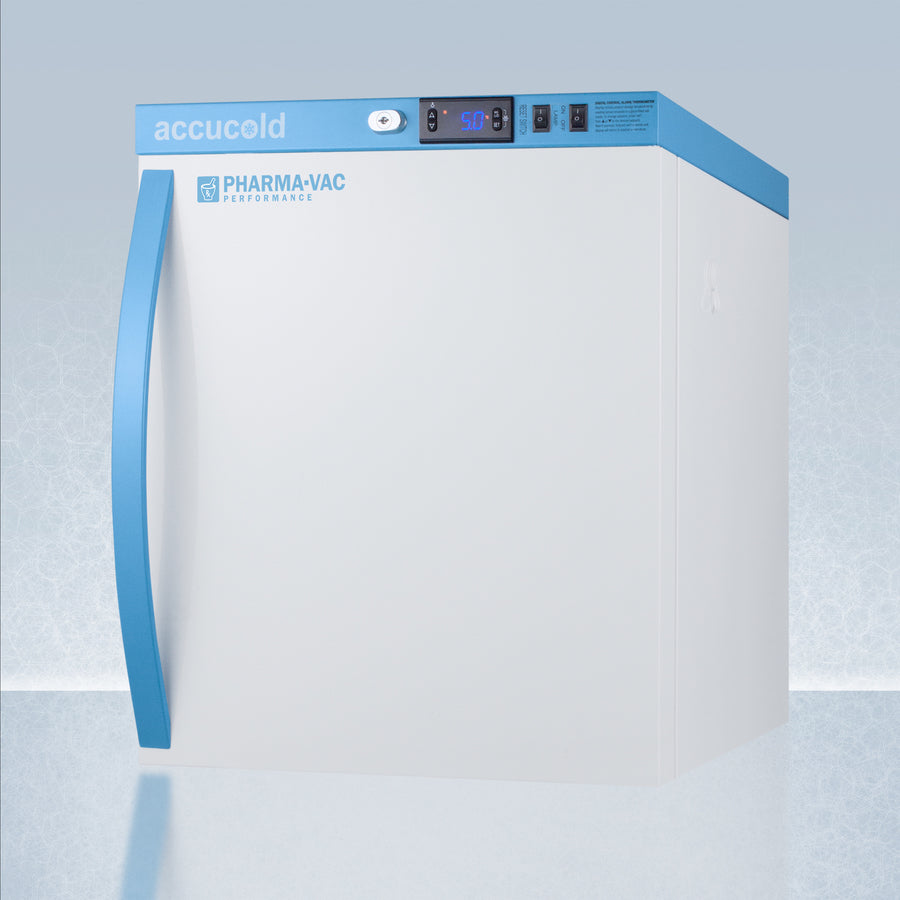 Accucold 18" Wide 1 Cu.Ft. Compact Vaccine Refrigerator RH Door Swing