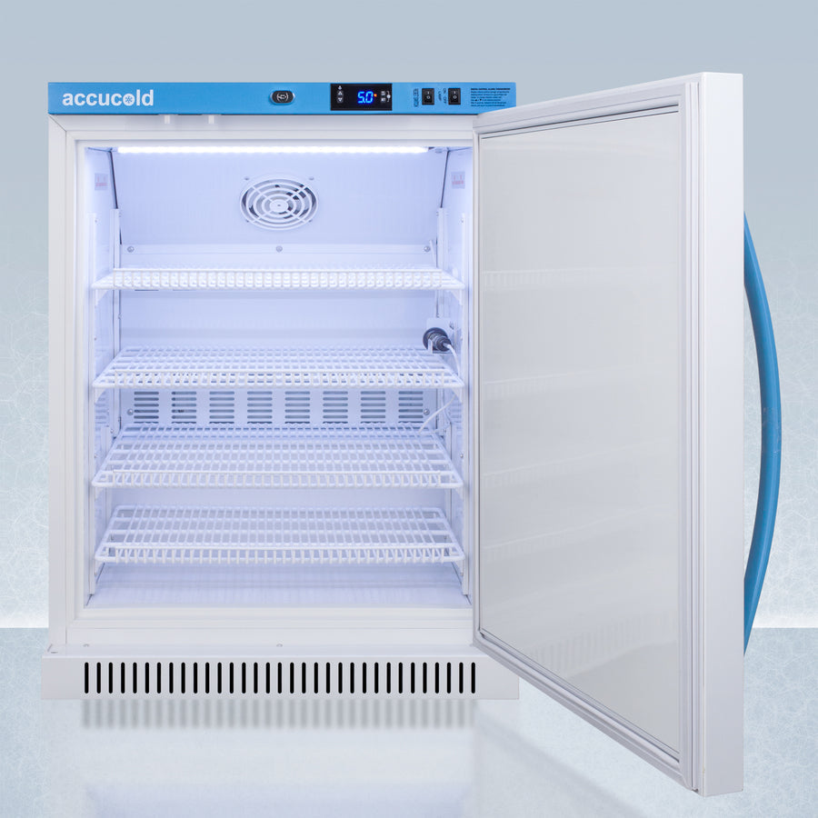 Accucold 23" Wide Counter Height Vaccine Refrigerator ADA Design White