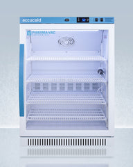 Accucold 23" Wide 6 Cu.Ft. ADA Height Vaccine Refrigerator Glass Door