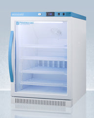 Accucold 23" Wide 6 Cu.Ft. ADA Height Vaccine Refrigerator Glass Door