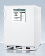 Accucold 24" Wide Built-In All-Freezer, ADA Compliant