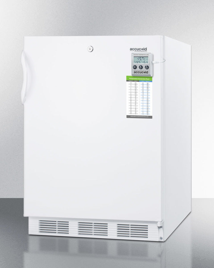 Accucold 24" Wide Built-In All-Freezer, ADA Compliant