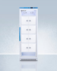 Accucold 15 Cu.Ft. Upright Laboratory Refrigerator with Interior Lockers