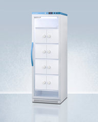 Accucold 15 Cu.Ft. Upright Laboratory Refrigerator with Interior Lockers
