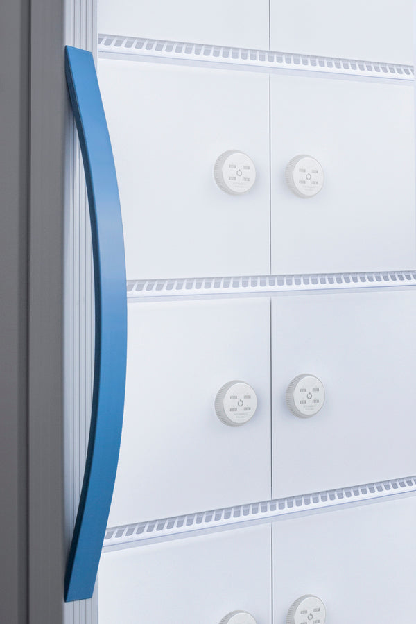 Accucold 15 Cu.Ft. Upright Laboratory Refrigerator with Interior Lockers