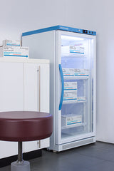 Accucold 23" Wide 8 Cu.Ft. Upright Vaccine Refrigerator Glass Door