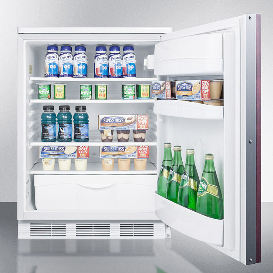 Accucold 24" Wide Built-In All-Refrigerator