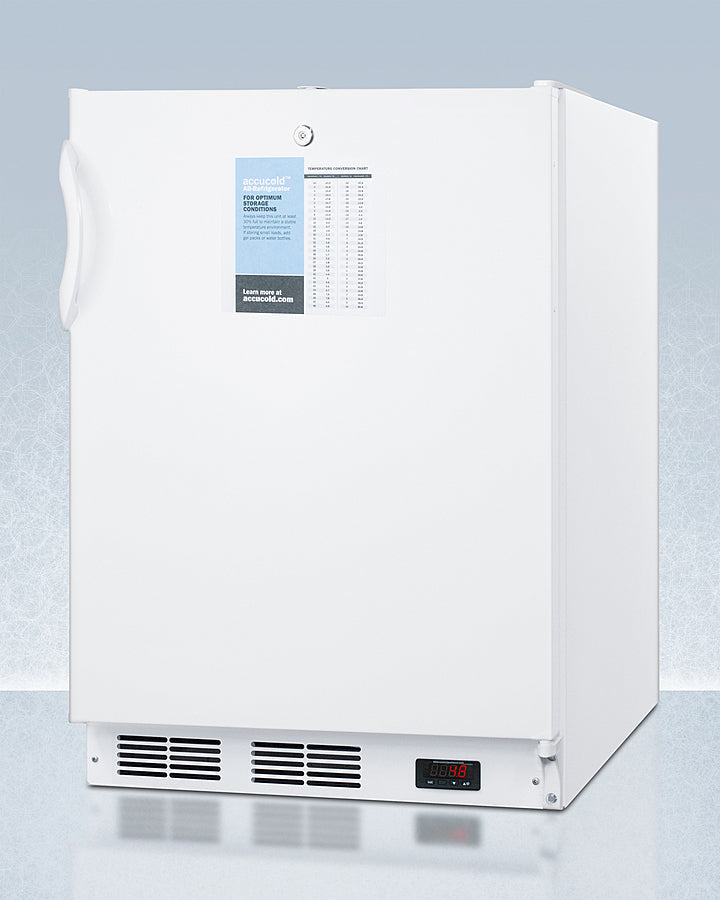 Accucold 24" Wide All-Refrigerator, ADA Compliant