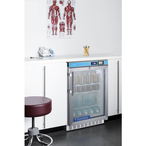 Accucold 20" Wide Built-In Pharmacy All-Refrigerator
