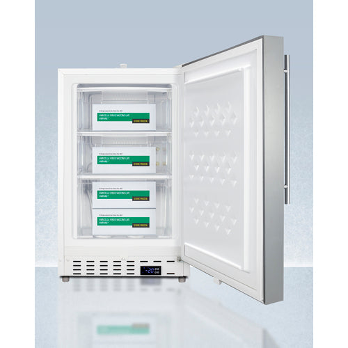 Accucold 20" Wide Built-In Healthcare All-Freezer