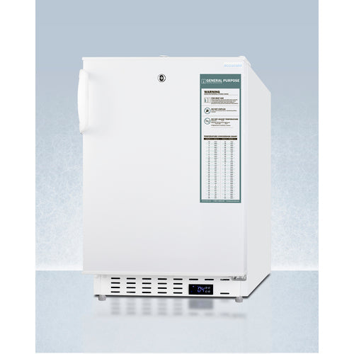 Accucold 20" Wide Built-In Healthcare All-Refrigerator