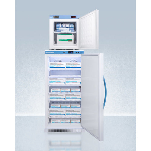 Accucold 24" Wide All-Refrigerator/All-Freezer Combination