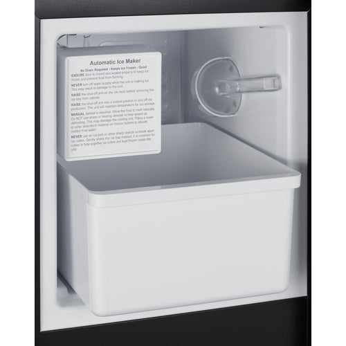 15" 15 lb. Drain-Free Built-In Icemaker (Panel Not Included)
