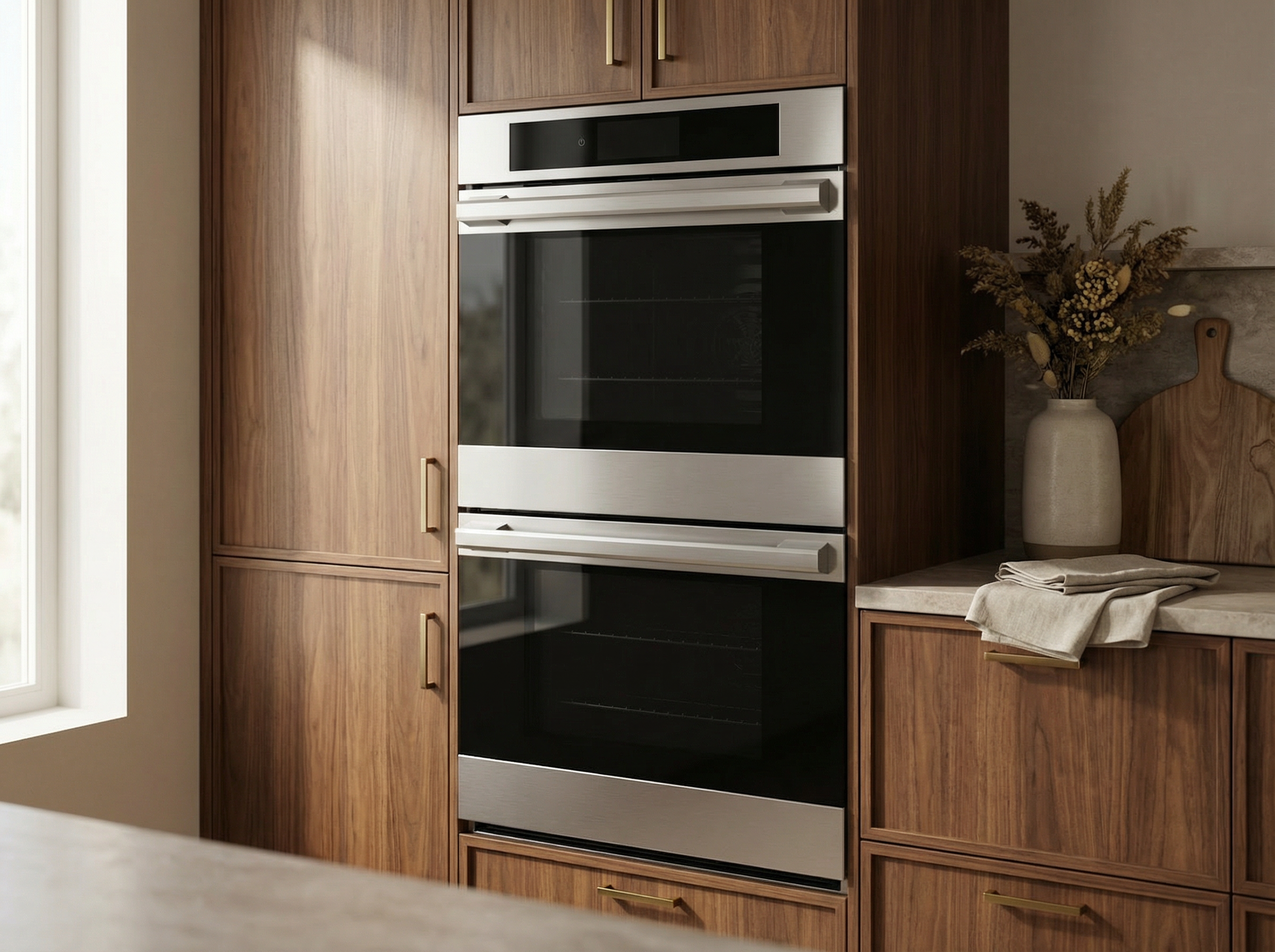 30" Double Wall Oven in Stainless Steel