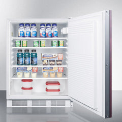 Accucold 24" Wide Built-In All-Refrigerator