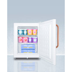 Accucold 19" Compact All-Freezer with Antimicrobial Pure Copper Handle