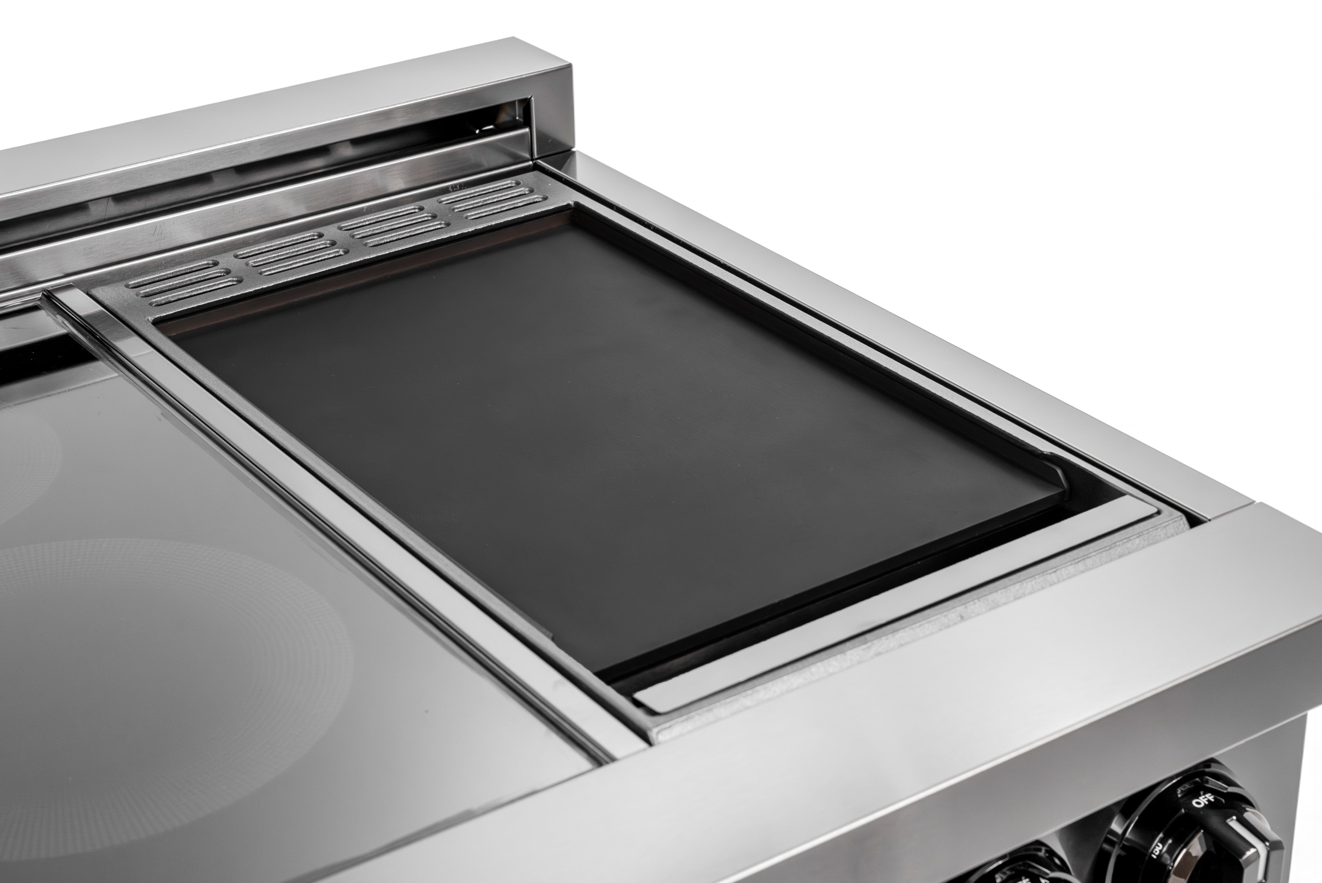 60″ Induction Range with Built-in Professional Griddle – VEGA Edition