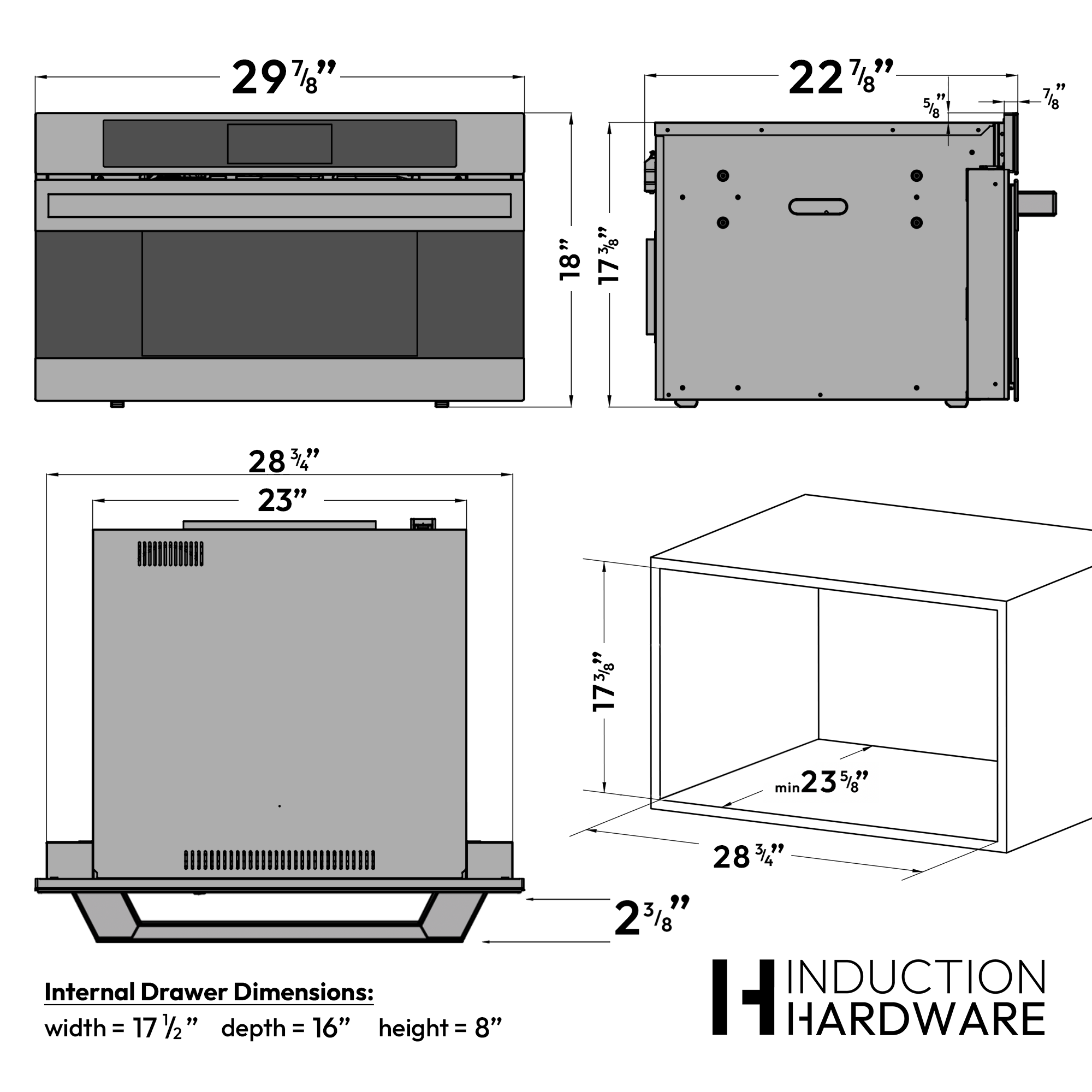 30" Smart Drawer Microwave – VEGA Edition