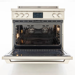 36″ Professional Induction Range – VEGA Edition